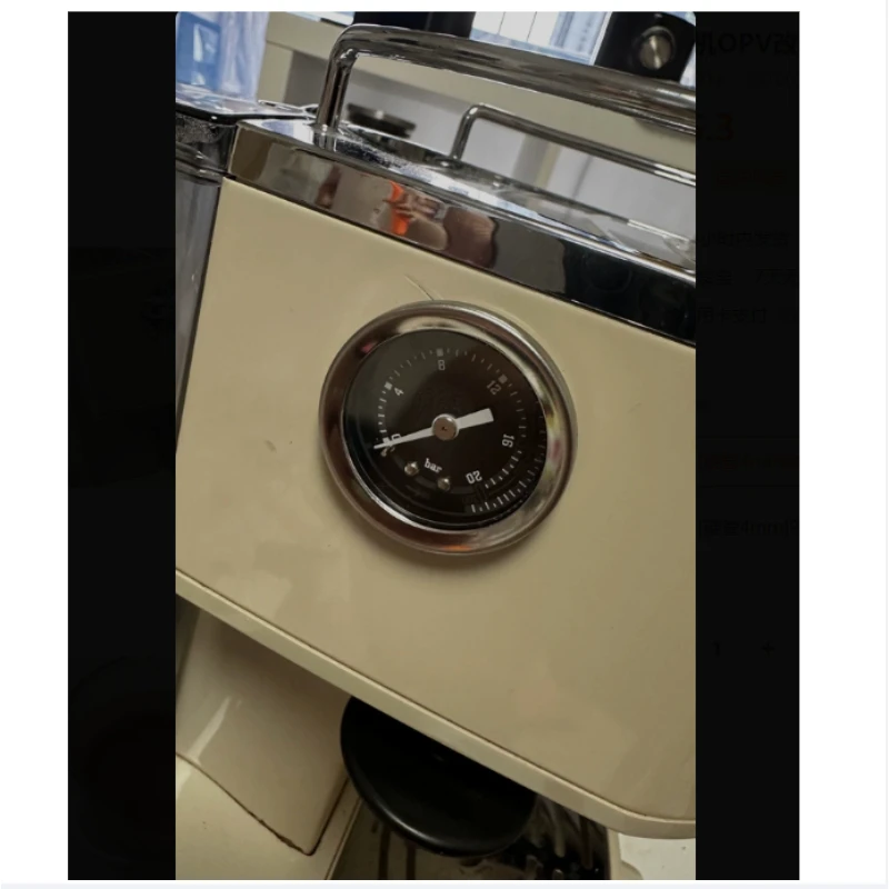 Suitable for Coffee Machine OPV Modification Set, Adjustable Pressure Relief Valve G1/8 One-wire Port