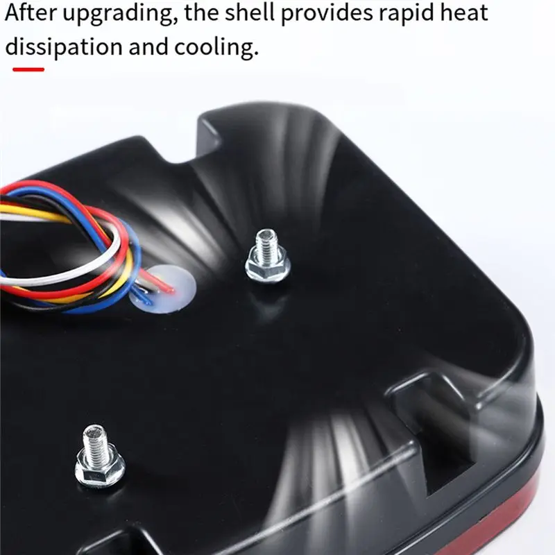 Reliable-For Ford Jeep Wrangler CJ YJ JK Trailer Rear Brake Stop 12V 24V Truck Bus Lorry Van Turn Signal Tail Light License Plat