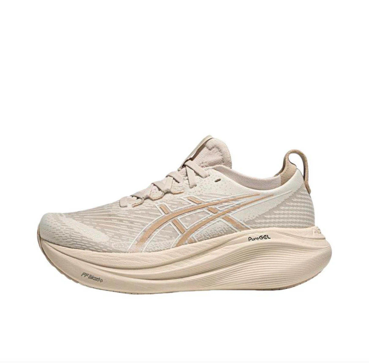 Asics Gel-Nimbus 27 Outdoor Control Shock Absorption Non-slip Wear-resistant Low-Top Running Woman Shoes