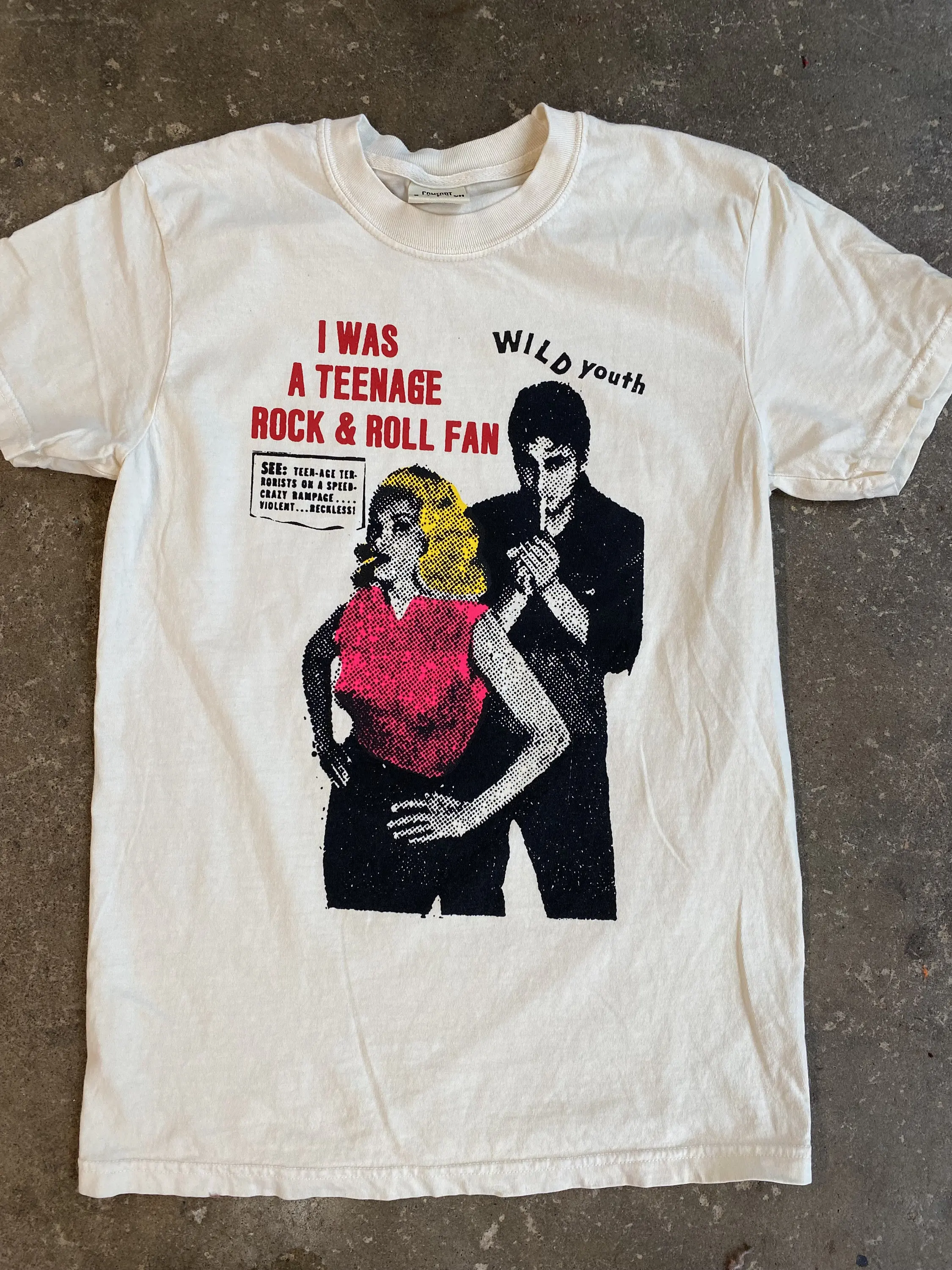 I Was A T Shirtnage Rock Roll Fan Shirt Comfort Colors Mamie Van Doren