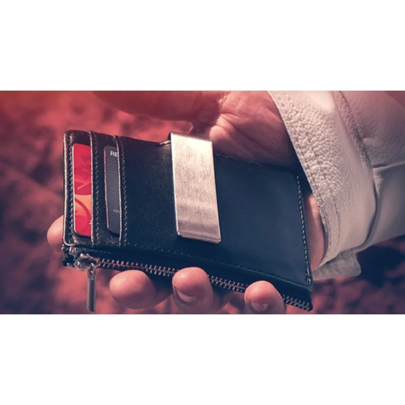 Nexus Wallet By Javier Fuenmayor Magic Tricks Close Up Mentalism Magician Sleek Slim-line Everyday Carry Wallet Magic Props