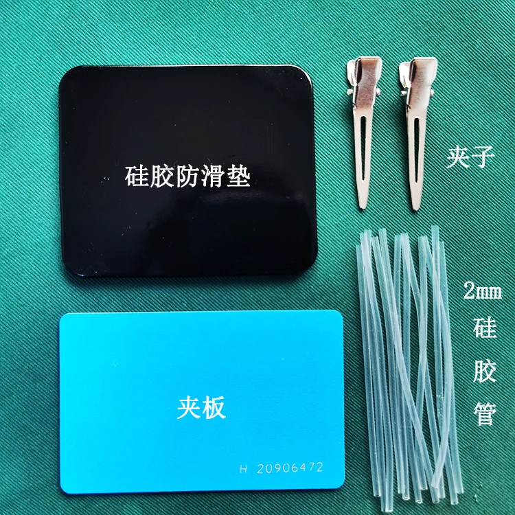 Microsurgery end-to-end anastomosis simulated blood vessel 2mm5mm side-to-side suture skill training model blood vessel suture