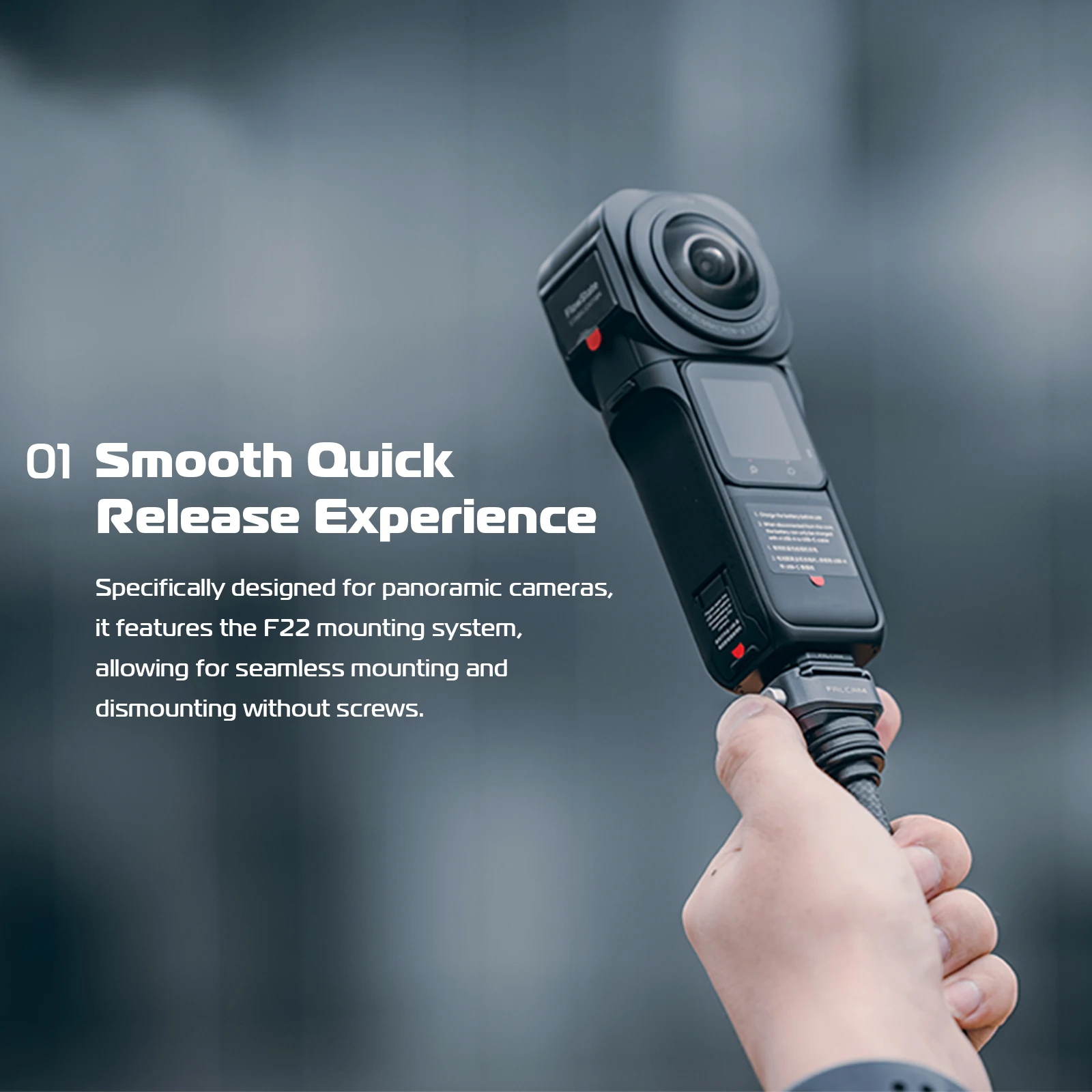 Ulanzi FALCAM F22 Insta360 Action Camera Quick Release Kit