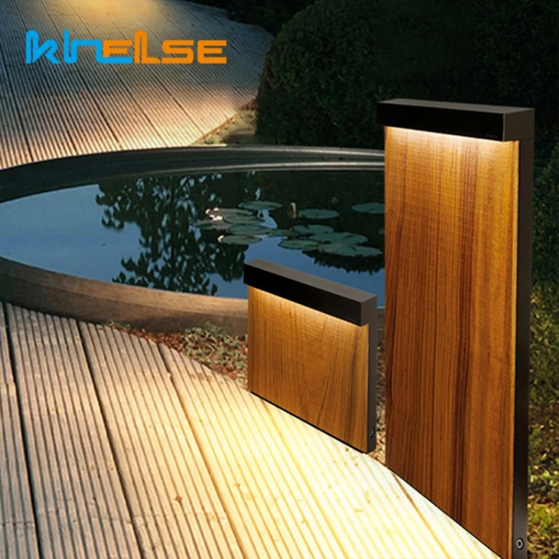 

Outdoor Lawn Light IP54 Waterproof Villa Garden Stainless Steel Landscape Post Lights Courtyard Ambiance Decorative Floor Lamps