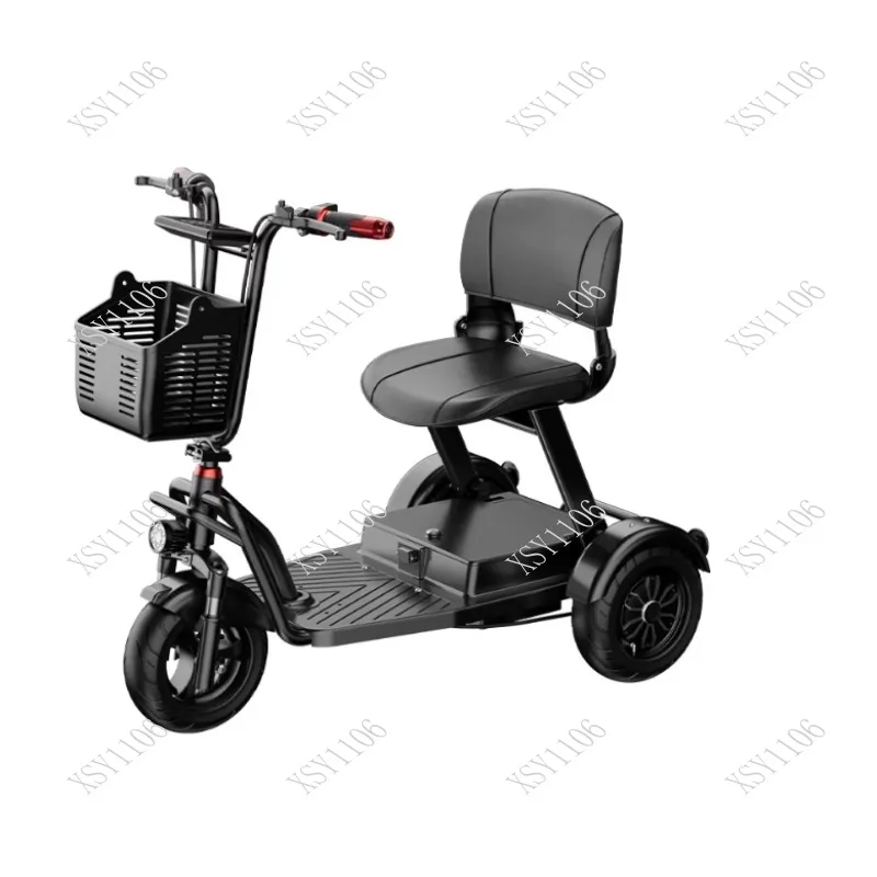 Folding Portable Lithium Elderly Scooter Electric Tricycle with Lift Function Rechargeable