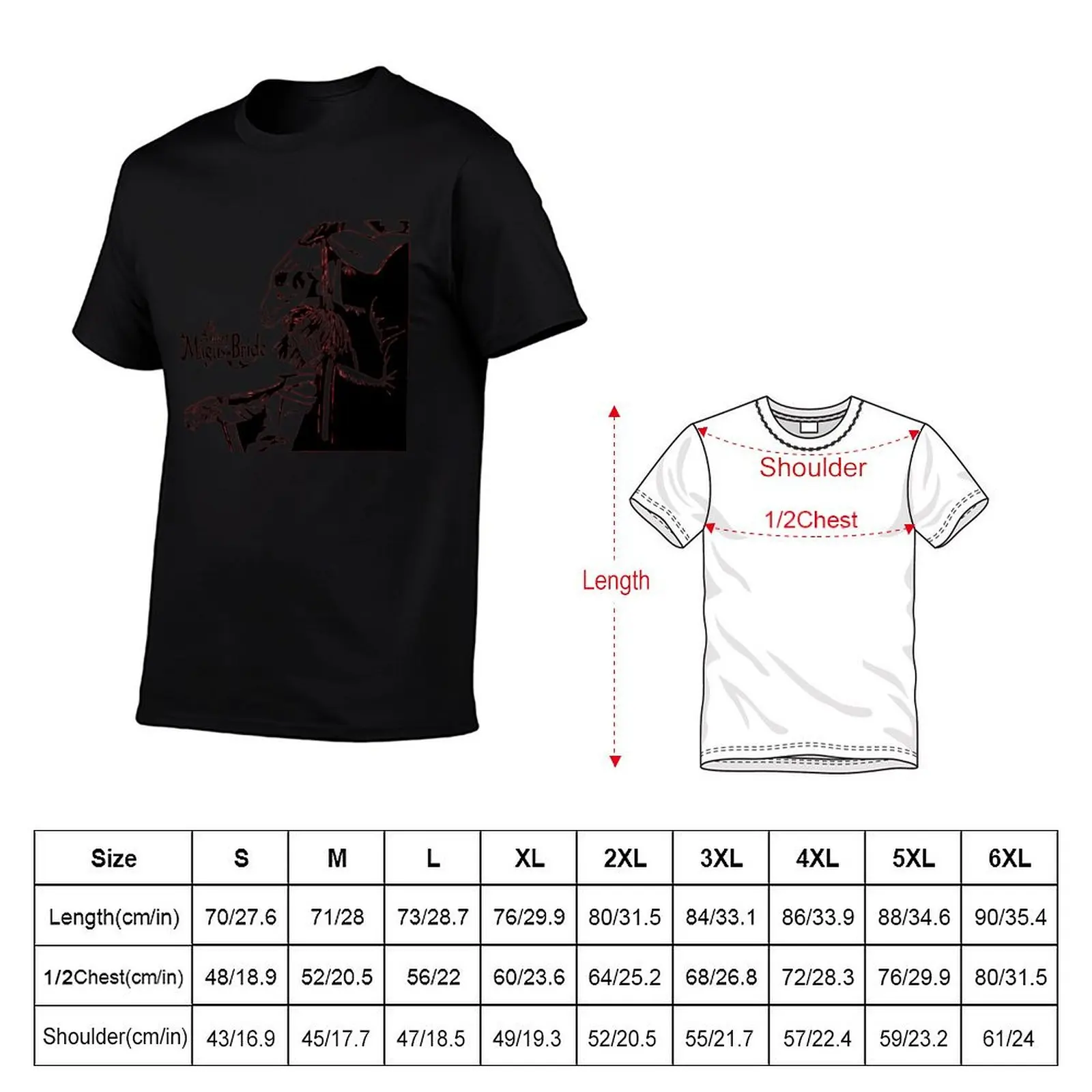 The Ancient Magus Bride T-Shirt t shirts cotton 100% graphic t shirts for man t shirts for man pack white T-Shirt