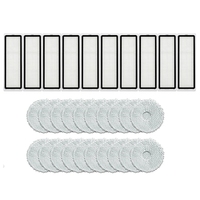 HLZS-For Xiaomi Mijia Omni 2 C102CN, B101CN, B116, BB116CN, X10+, X20+ Plus Robot Vacuum Cleaner Hepa Filter Mop Cloth Parts