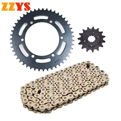 520HO Ring Motorcycle Chain 520 15T 47T Front Rear Sprocket for Yamaha YZF600 YZF600R Thunder Cat 96-03 YZF 600 05-07 R6 YZF-R6