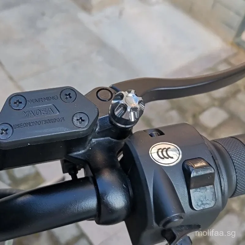 دراجة نارية مرايا الرؤية الخلفية ثقب التوصيل جبل الديكور مسامير ل SYM أجش ADV 150 300 Cruisym 150X غطاء ألومنيوم الملحقات