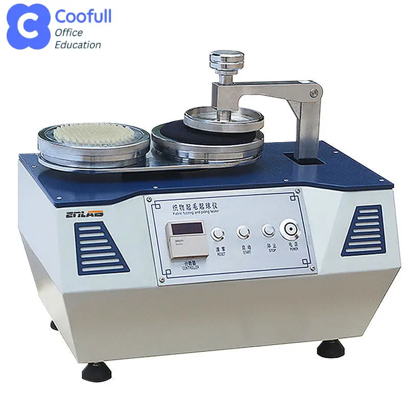 COOFUL platinum fabric fluffing and pilling tester circular trajectory method fabric textile wear-resistant fabric friction