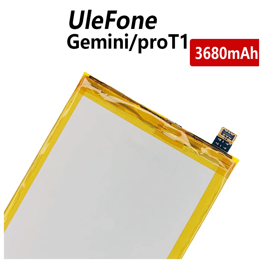 Original Ulefone Gemini Pro & T1 Replacement 3680mAh Parts backup battery for Ulefone T1 Smart Phone+Free Tools Tracking Number