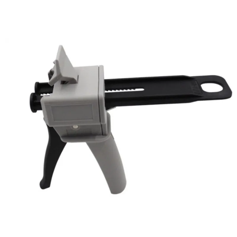 Glue Gun 50ml Two Component AB Epoxy Sealant Glue Gun Applicator Glue Adhensive Squeeze Mixed 1:1 Manual Caulking Gun Dispenser