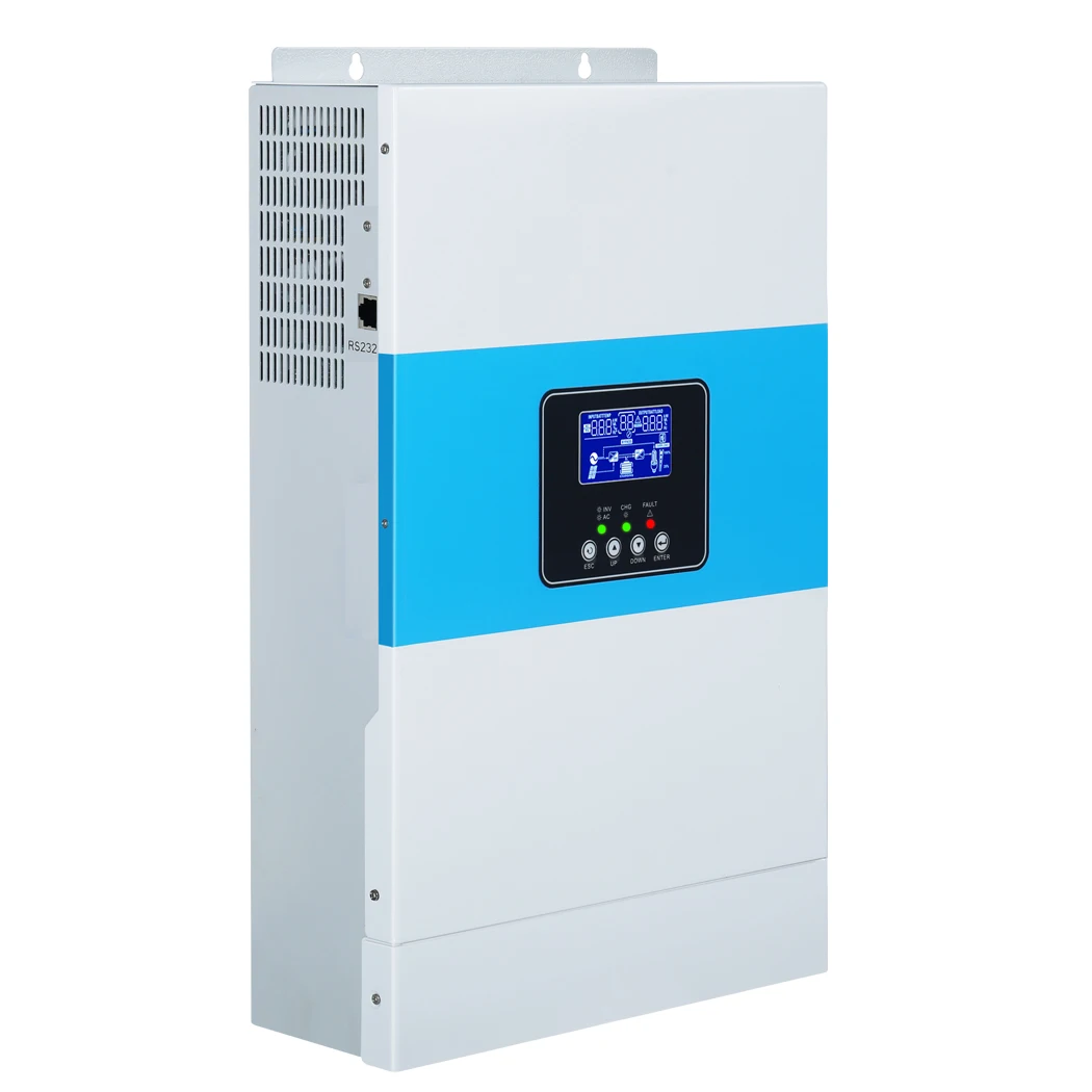 

Y&H 5.5KW Solar Hybrid Inverter 48V 220V MPPT 100A Charger Max 500VDC PV Input Off Grid Pure Sine Wave Inverter
