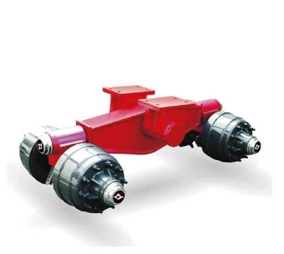 TLF شاحنة نصف مقطورة أجزاء تعليق تحمل قدرة 60T خطين أربعة محاور