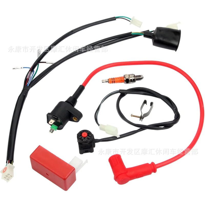 Off-road motorcycle accessories110 125 140ccOld Foot Start Entire Vehicle Line Wiring Harness Ignition SystemCDI