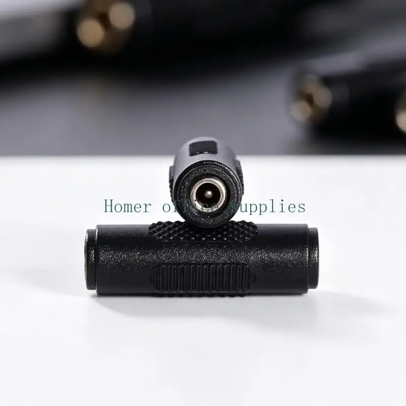 K43B 2 Pack 3.5X1.35Mm Female to Female Converter for CCTV Camera LED Light Routers Speaker Power Supply Connector