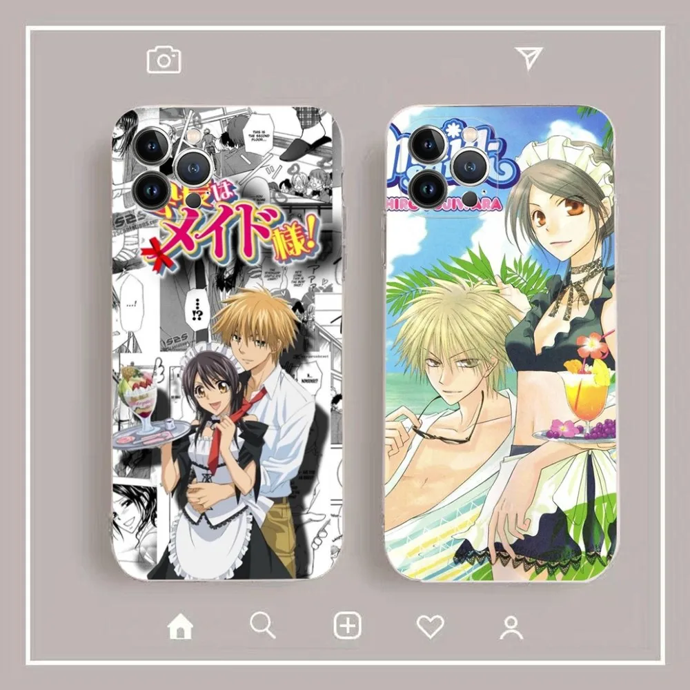 

Maid Sama Phone Case For iPhone 15 14 11 12 13 Mini Pro XS Max Cover 6 7 8 Plus X XR SE 2020 Funda Shell