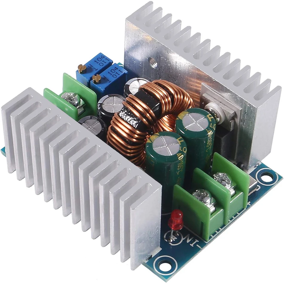 DC-DC Buck Converter Module Buck Regulator 6-40V to 1.2-36V Output Voltage Adjustable Converter Power Supply Module 300W 20A CC