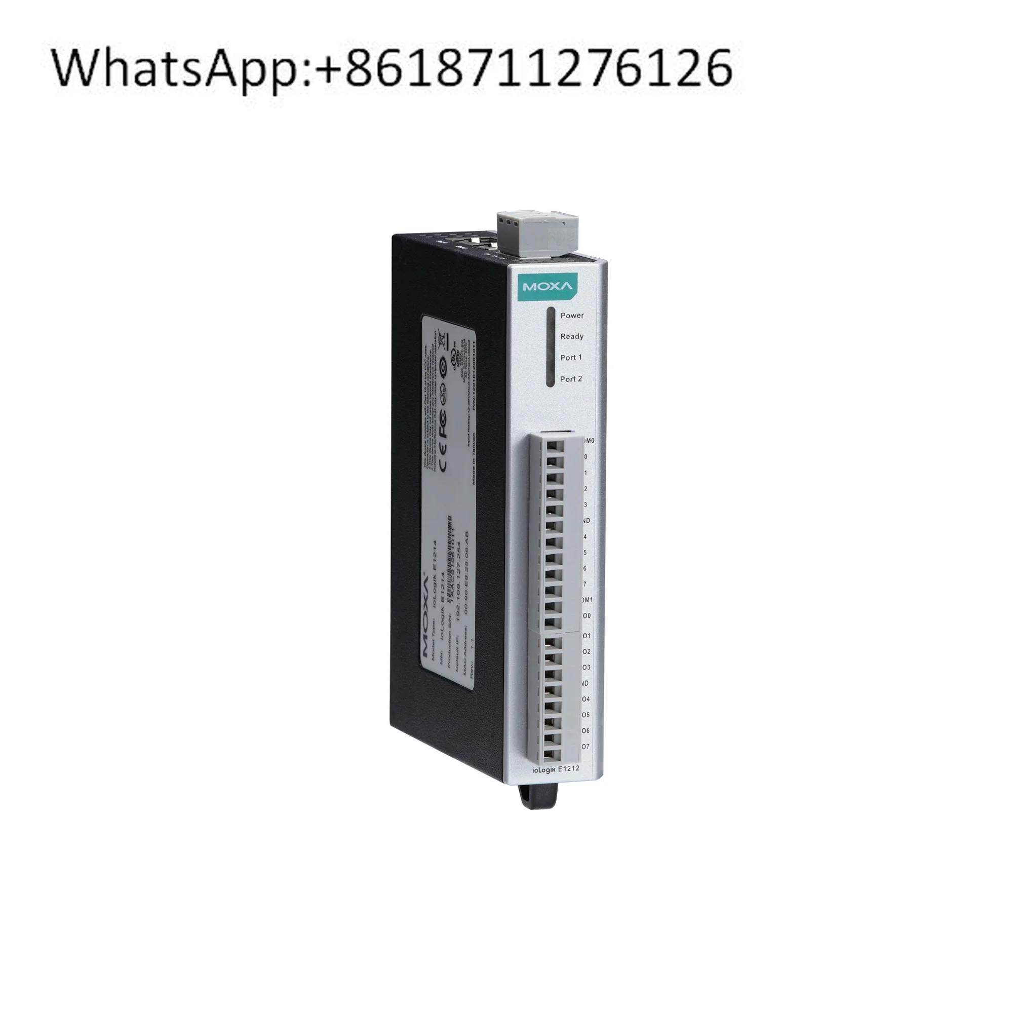

The new MOXA ioLogik E1212 remote I/O control module is available in stock