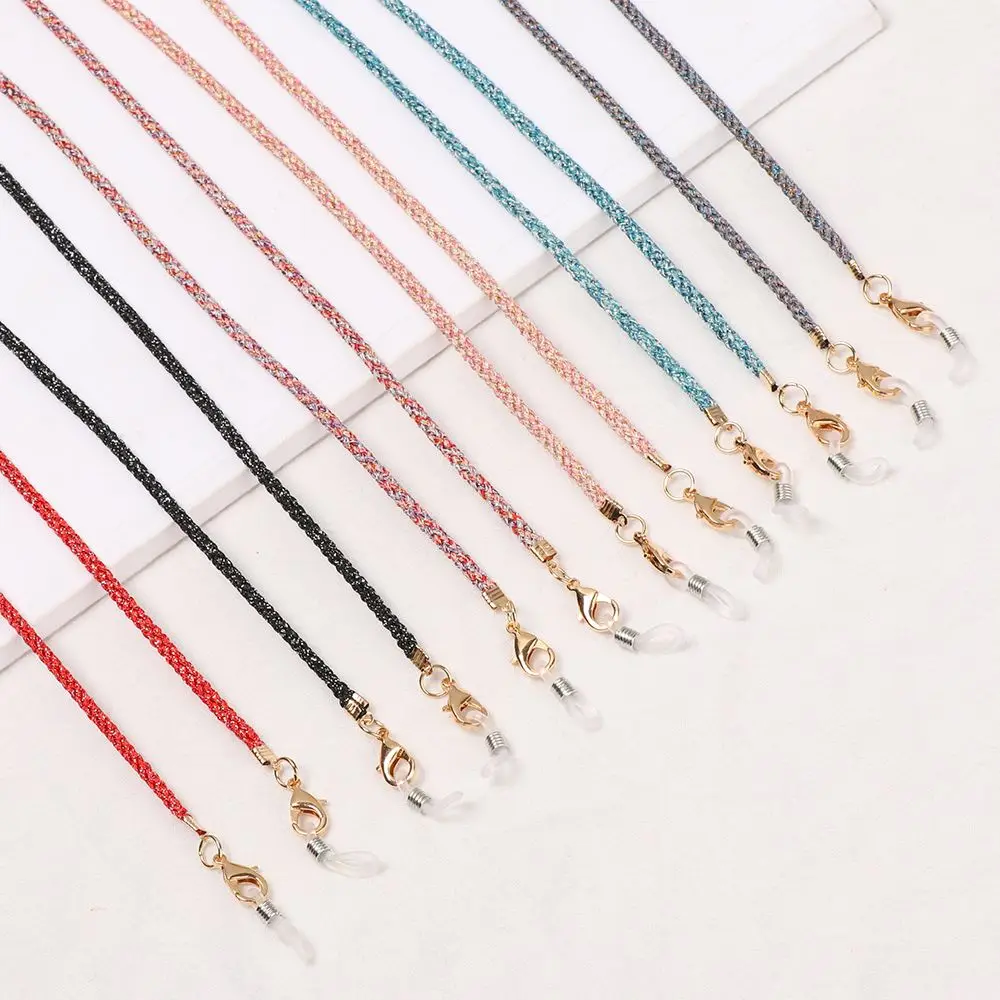 

Спорт на открытом воздухе, Нескользящее анти-потерянное подвесное легкое ожерелье, цепочка для очков, ремешок для очков, держатель для маски, ремешок