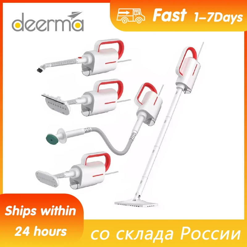 Deerma DEM ZQ610 Steam mopping machine Multifunction Household Cleaning mop Aspirador 5 Attachments Mold From Youpin