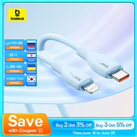 Baseus USB C Cable For IPhone 14 13 12 11 pro Max XS 20W Fast Charging Cable Type C Date Wire For iPad Macbook TPE