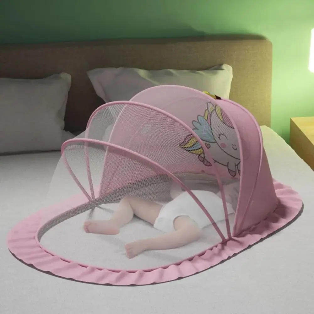 Baby Accessories Bed Mosquito Net New Undecided Plastics Baby Canopy Yurt Foldable Sunshade Mosquito Cover