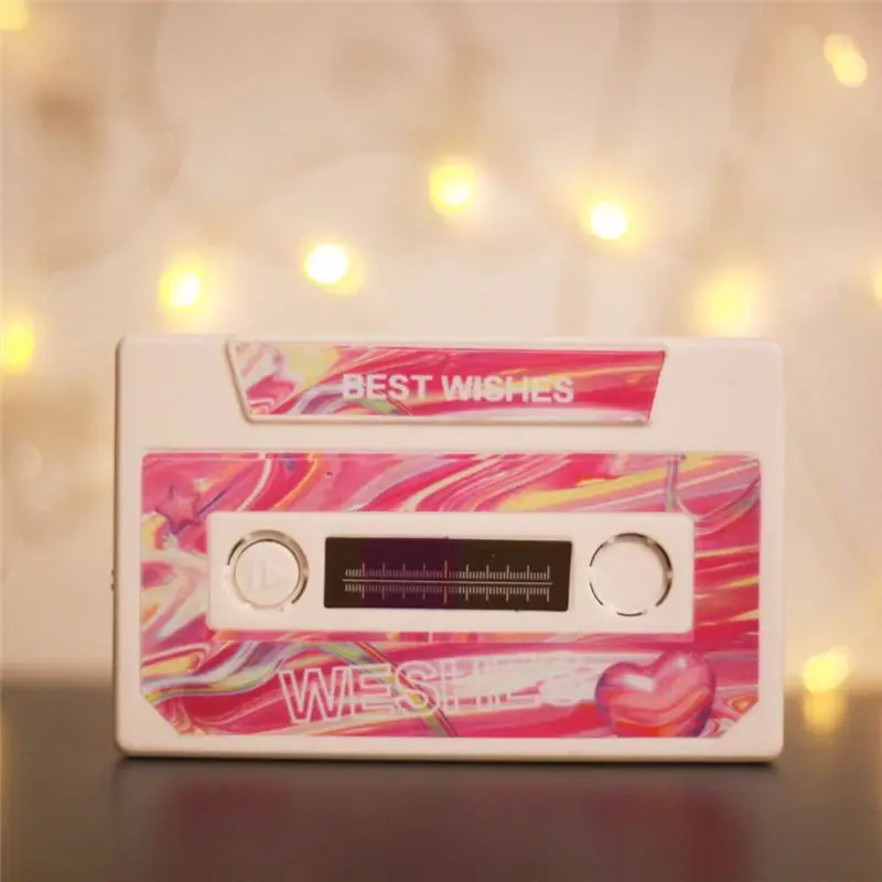 AC57-Recording Voice Card Tape Greeting Card Recordable 300 Seconds DIY Recording Music Card Anniversary Birthday Gift