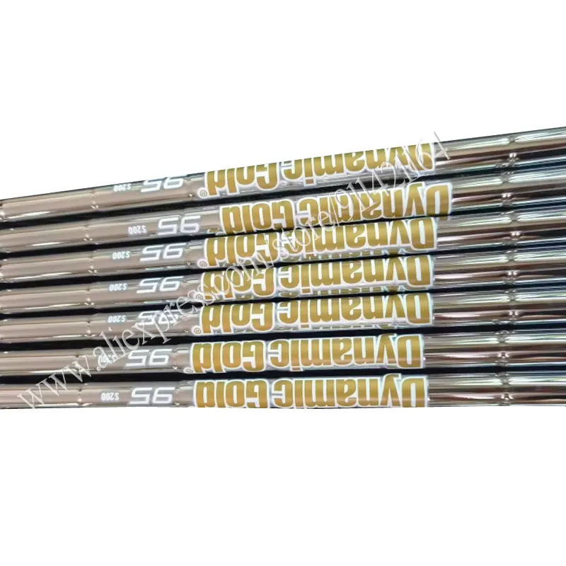 Irons Golf Shaft Dynamic Gold 95 Steel shaft S200/R300 Flex Putter shaft Wedges Clubs Shaft Free Shipping Caliber:0.370