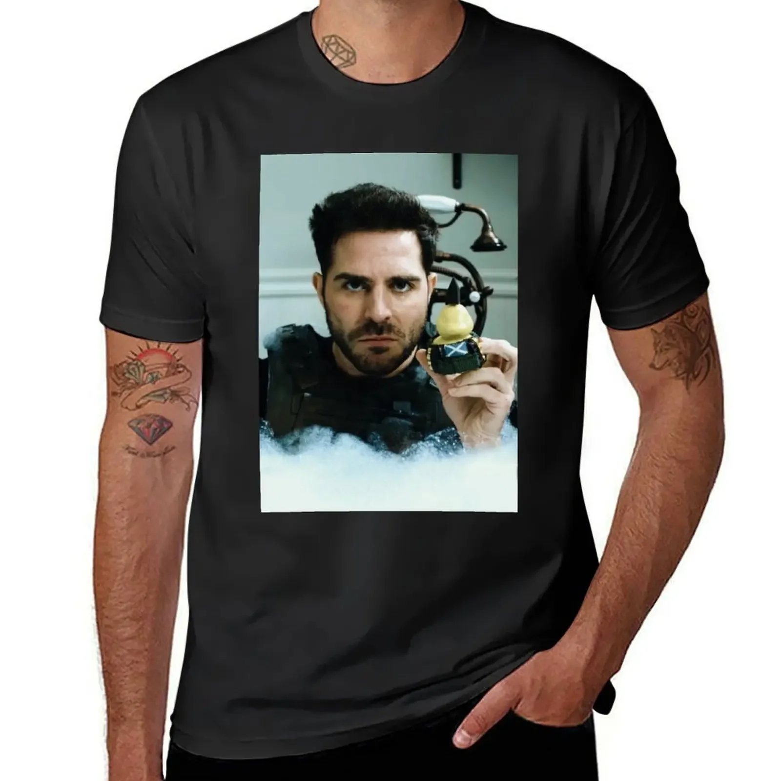 Neil Ellice John Soap MacTavish T-Shirt shirts graphic tee graphic t shirt vintage vintage clothes blue archive mens fashion