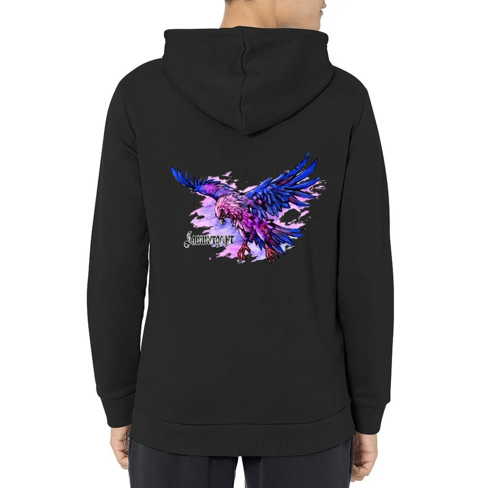 Pride Vultures: Bisexual Lammergeyer Hoodie mens clothing men wear autumn autumn new products hoodie man