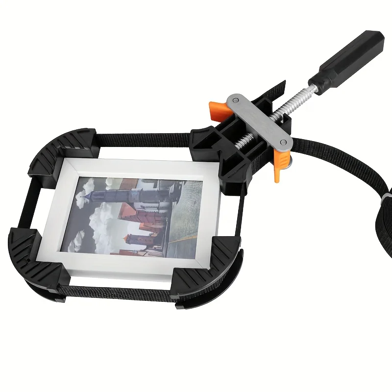 

4m Strap Clamp with Adjustable Angle, Frame Clamp, Quick Release Clamp, Adjustable Strap Clamp, 90 Degree Right Angle Clamp