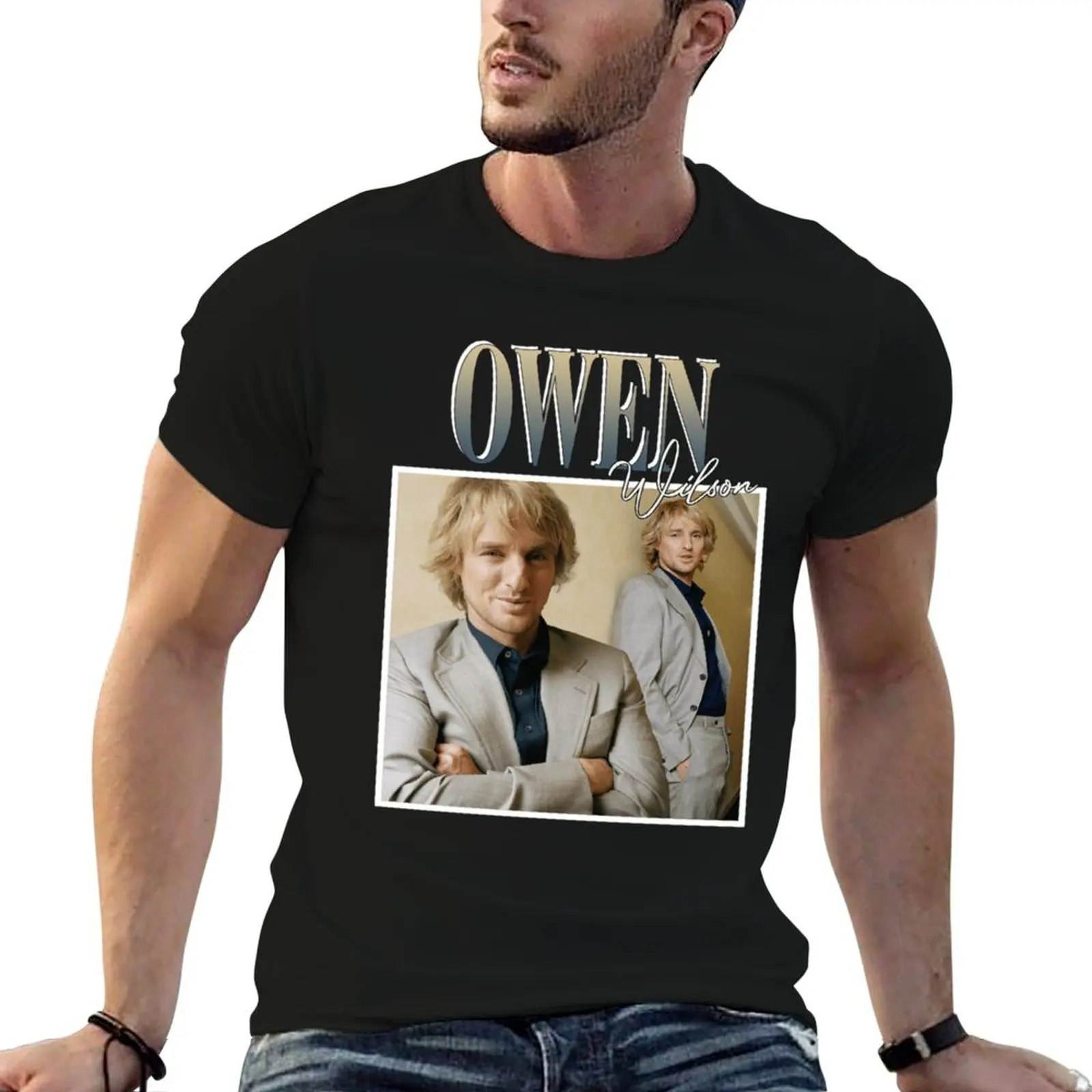 

T-Shirt man custom Wilson t Owen t for shirt print graphic shirts