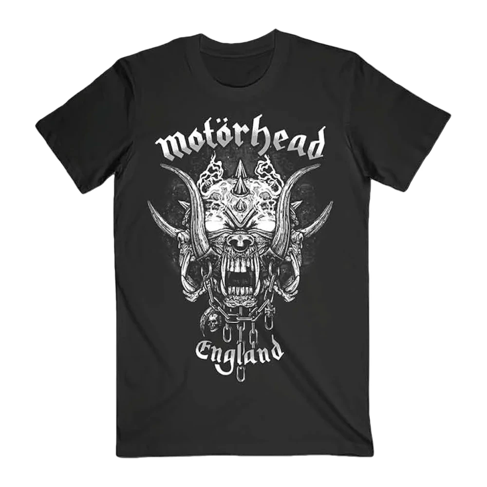 2026 Motorhead تي شيرت الرجال والنساء قصيرة الأكمام القطن تيز ريترو المعادن الفرقة Y2k بلايز العلامة التجارية تي شيرت الصيف الرجال الملابس #1