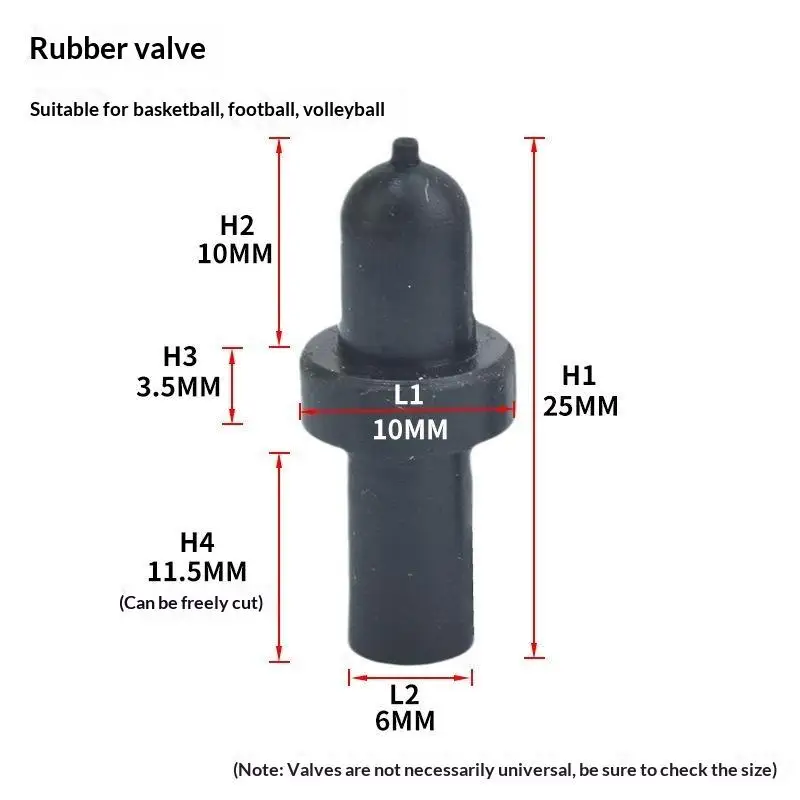 No Special Tools Needed Ball Leak Repair Valve Replacement Air Nozzle for Basketball Football Soccer Sports Balls