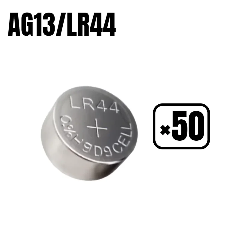 

AG13 LR44 Button Cell Battery 1.55V AG10 AG3 AG4 LR1130 LR41 377 LR626 Alkaline Battery for Watch Toys Remote Control