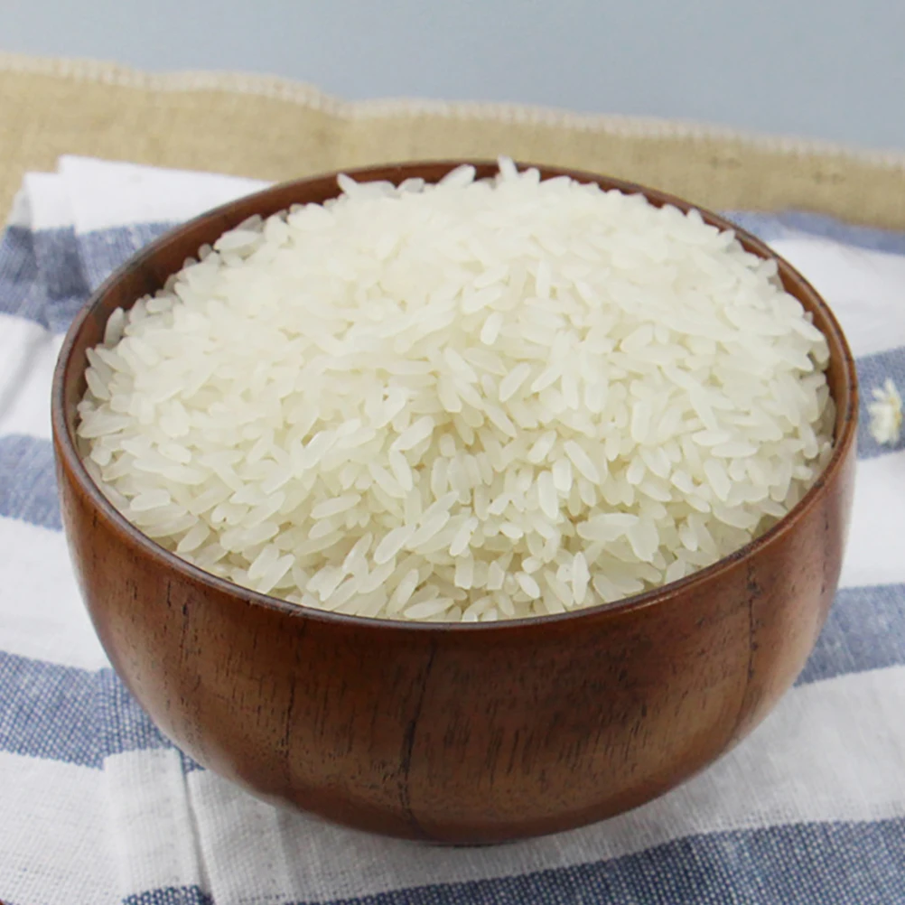 

Wooden Bowls Feeding Tableware Clear Texture Smooth Surface Anti Fall Safe for Baby Adults Use Eco-Friendly Food