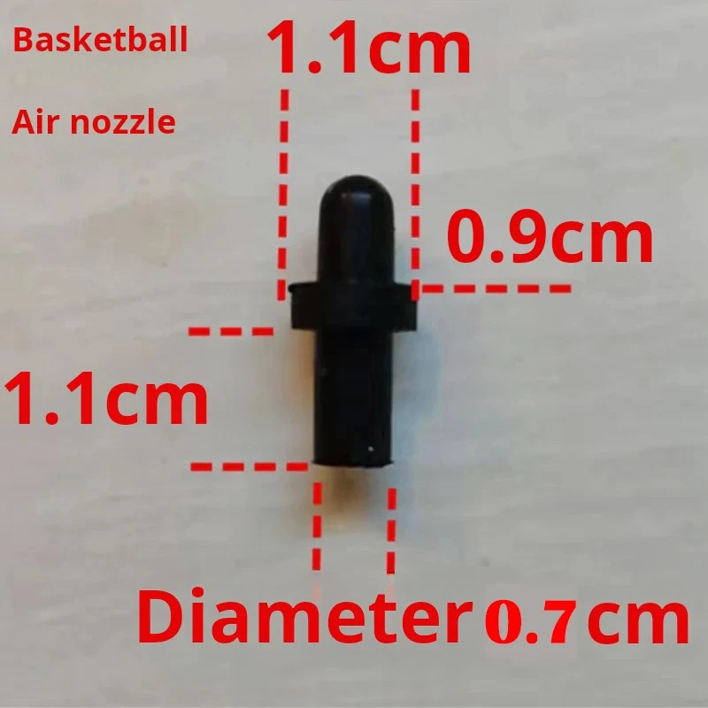 4PCS Basketball Nozzle Ball Nozzle Replacement Air Leak Repair Valve Core Inflatable Basketball Football Volleyball Universal