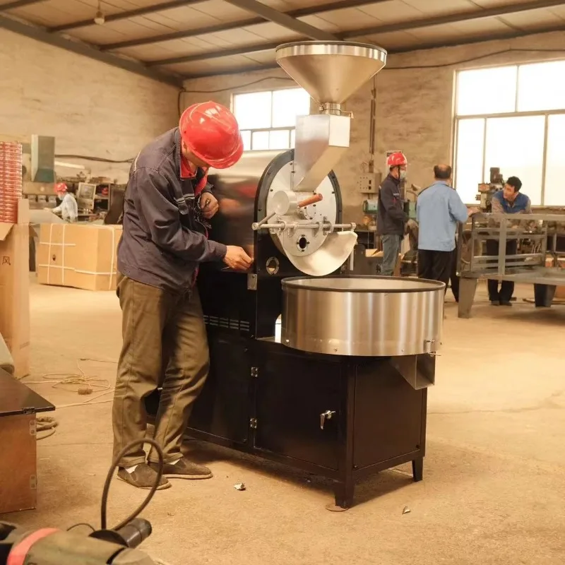 Coffee Bean Roasting Machine Commercial Automatic Coffee Toaster Roasting Roaster Machine for Sale