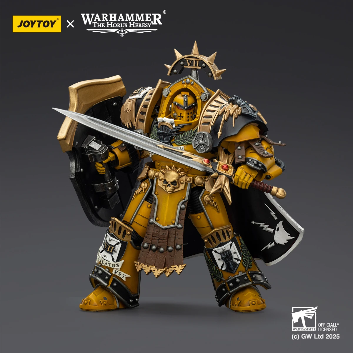 

Фигурка JOYTOY 1/18 Warhammer 30K: Легион Имперских Кулаков, Праэтор Тартарос, Терминатор в доспехах и Консул Имперских Кулаков-Либрагард
