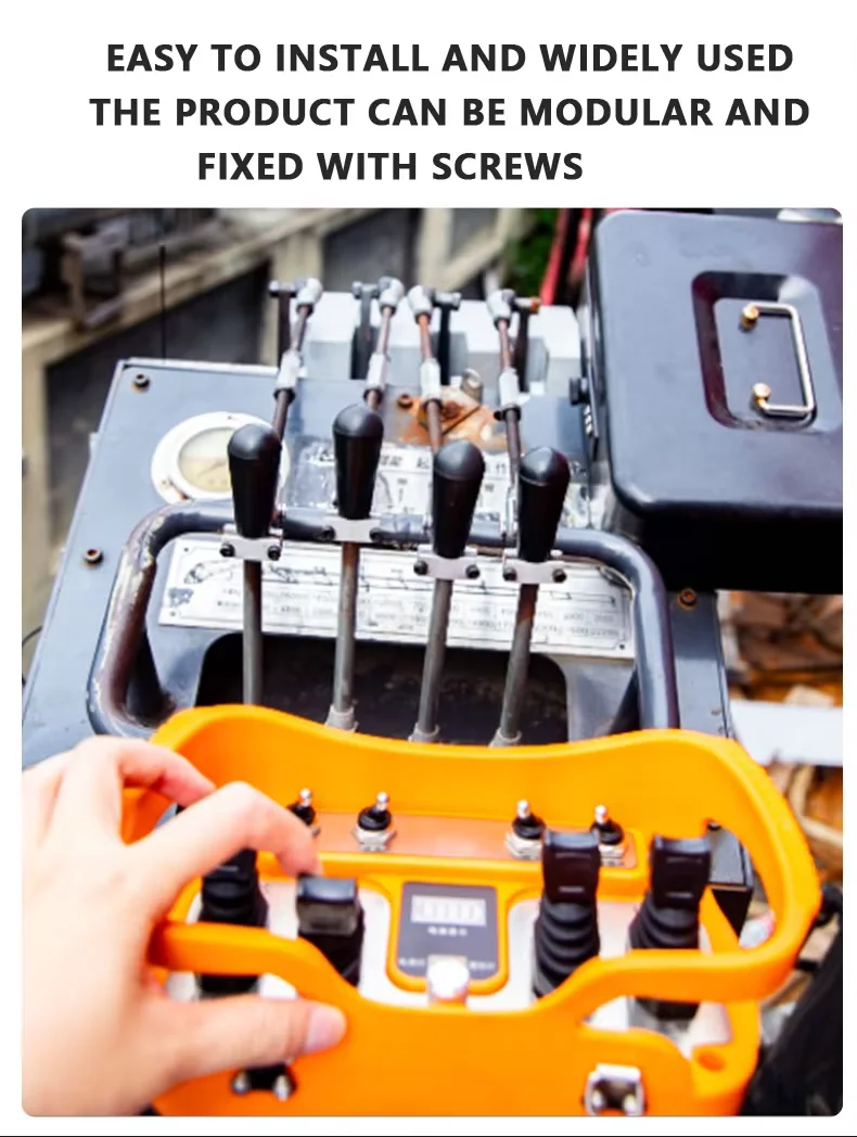 TLF 2025 Telecomando industriale radio a 4 joystick montato senza fili di vendita caldo per gru