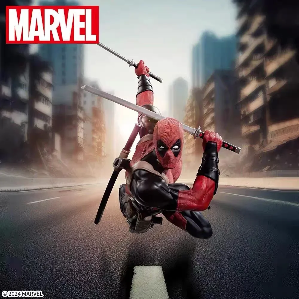 Spot SEGA Luminasta Marvel MARVEL Deadpool Scenery Handmade Ornament Model Toy Gift Movie Anime Game Collection Multiverse