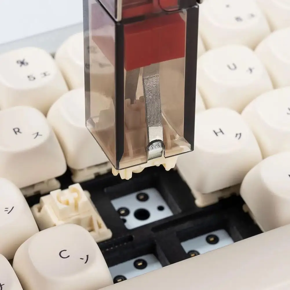 2 في 1 Keycap مجتذب التبديل أداة إزالة للوحة المفاتيح الميكانيكية الساخن قابلة للتبديل كيكابس الفولاذ المقاوم للصدأ أداة تنظيف لوحة المفاتيح #4