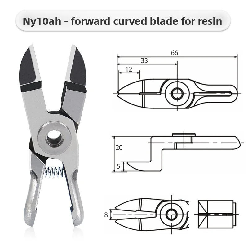 NY10AJ/RAJ/AD/AH/AE/AJY/RZJ Cutting Tool Pneumatic Shear Scissor Head,GT-NY10 Robot Automated Mechanical Hand Replaceable Blade