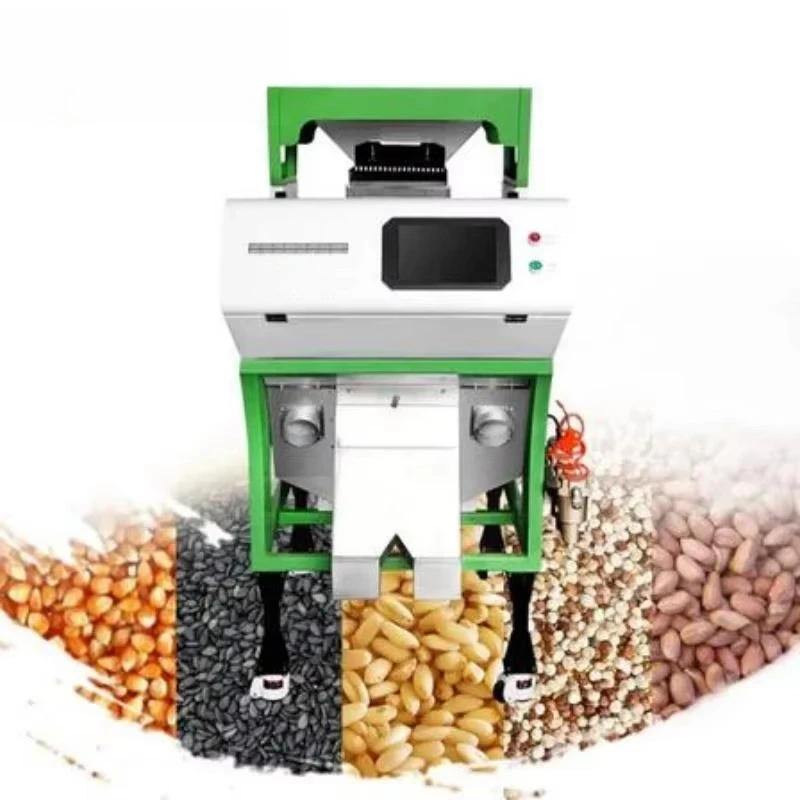 Commercial Multi-Channel Rice Grain Separation Equipment Color Sorter Machine