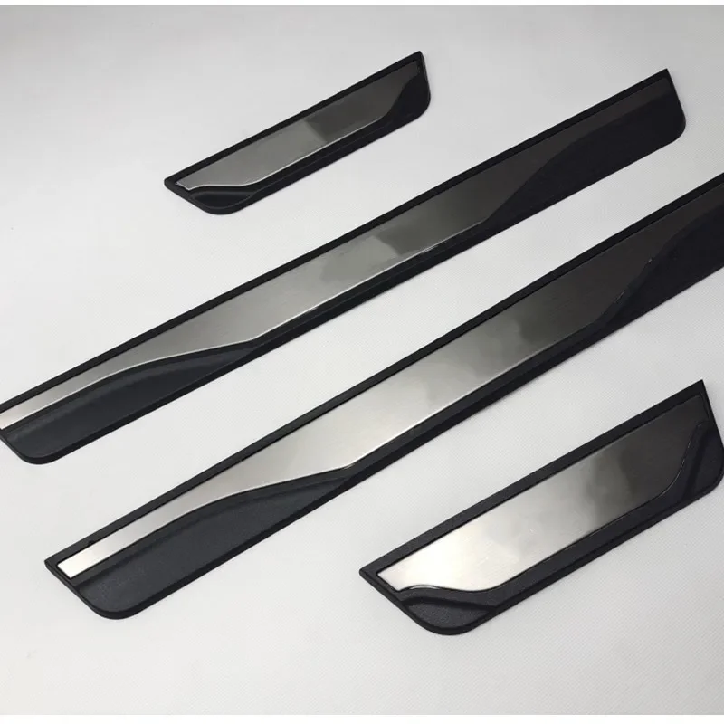 For Ford Escape 2013-2021 2022 Accessory Stainless Door Sill Kick Scuff Plate Guard Pedal Protector Trim Step Cover Car Styling