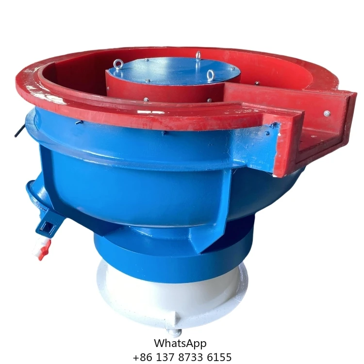Wholesale Stainless Steel Automatic Grinding Vibratory Polishing Machine For Stone Pebble