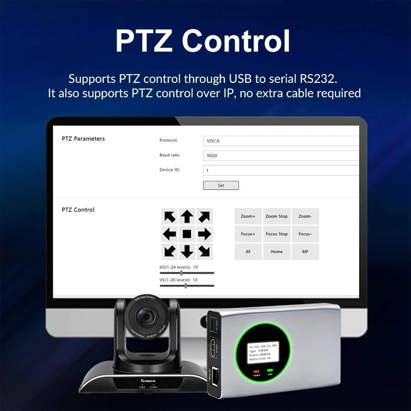 FULL NDI 1080P Encoder Decoder HDM I NDI Bi-Directional Converter