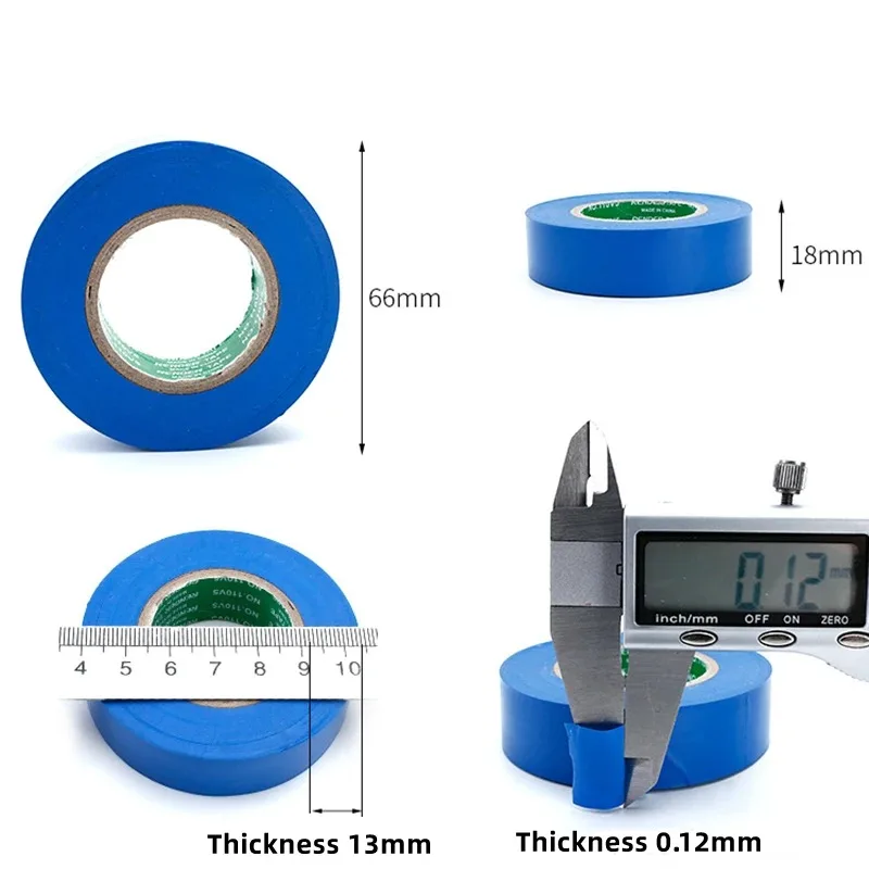 Flame Retardant Electrical Insulation Tape High Voltage PVC Electrical Tape Waterproof Self-adhesive Tape