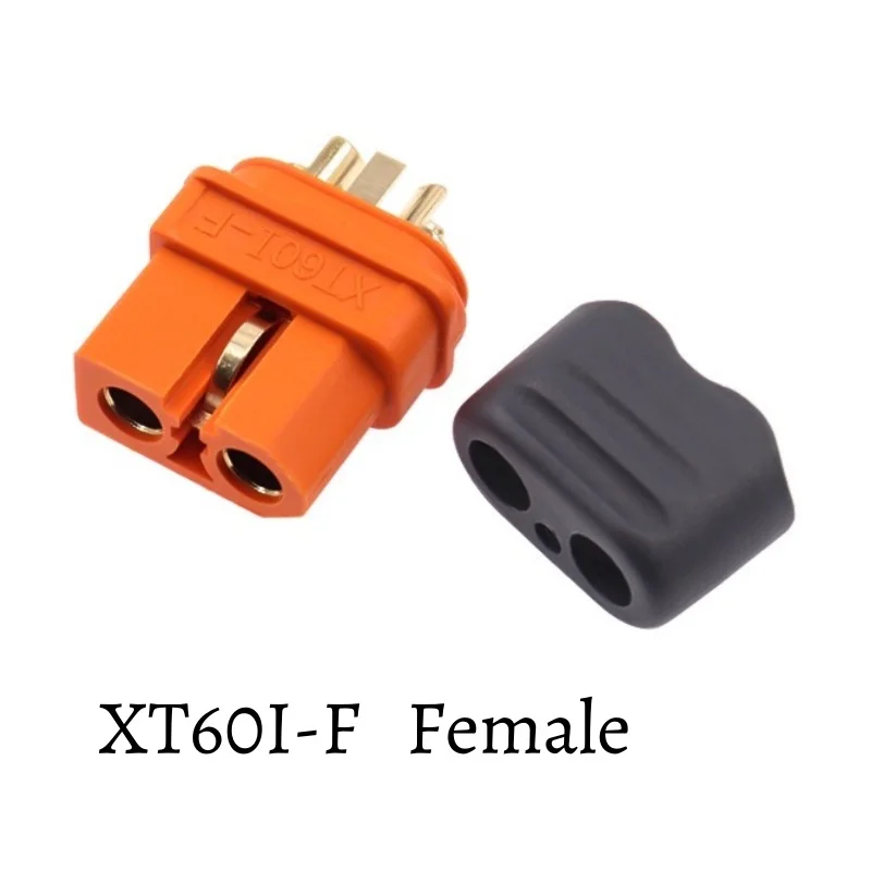 2pcs XT60I-F Male/Female Connector for RC Model Power Battery High Current Connector with Signal Pin XT60IPW-M
